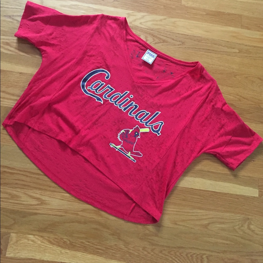 PINK Victoria's Secret St. Louis Cardinals VNeck
